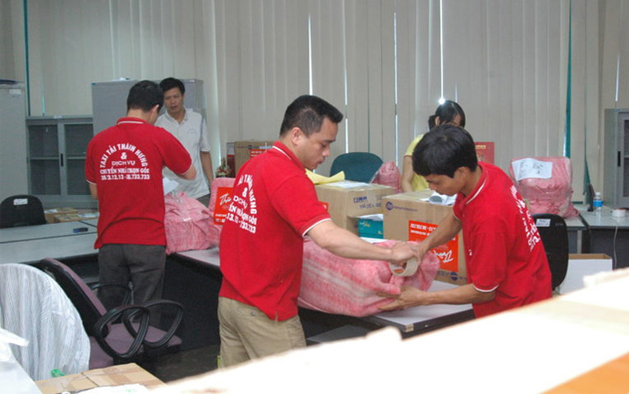 dịch vụ chuyển văn phòng trọn gói