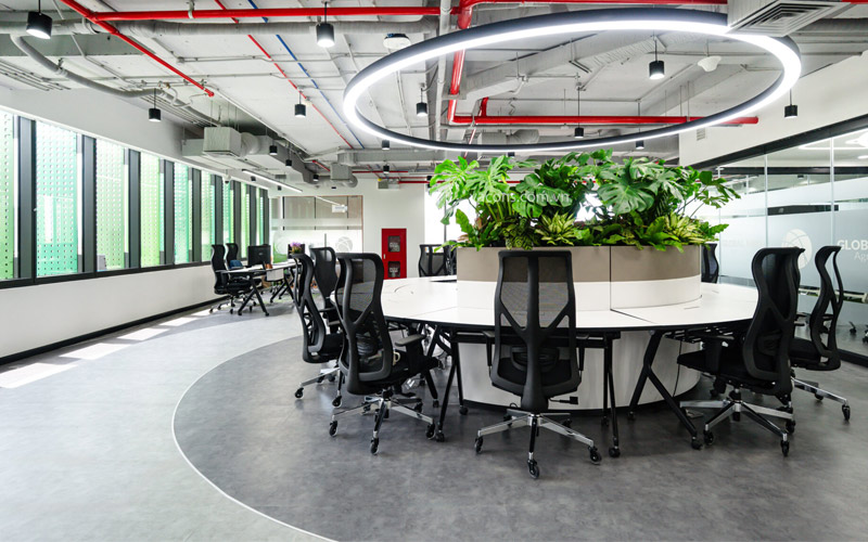 Thiết Kế Văn Phòng Xanh - Biophilic Design 1 thiết kế văn phòng xanh