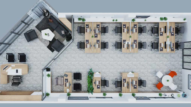 8+ Mẫu Thiết Kế Văn Phòng Nhà Ống Đẹp Hiện Đại, Tối Ưu Không Gian & Chi Phí
