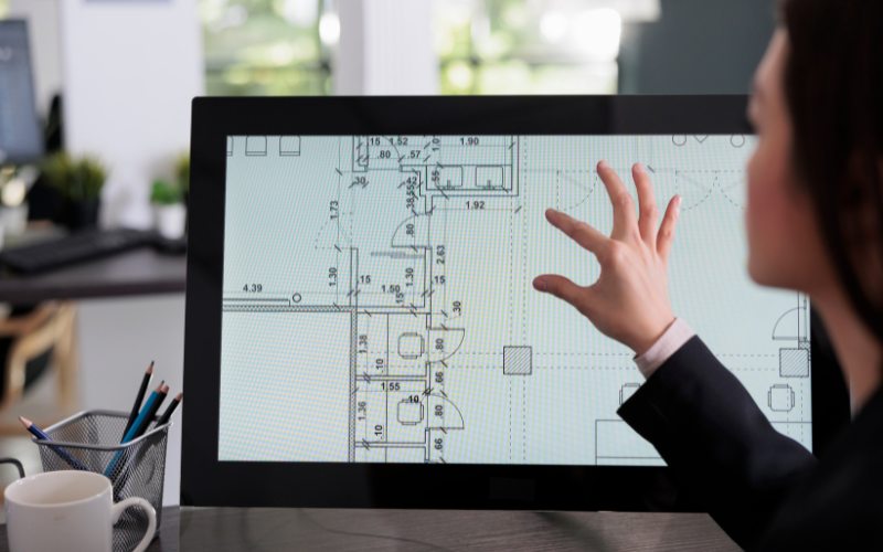 Cách Đọc 5 Loại Bản Vẽ Văn Phòng Làm Việc Phổ Biến Nhất 4 bản vẽ văn phòng làm việc