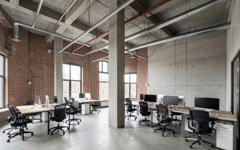 Phong cách tối giản Minimalism cho thiết kế văn phòng 40m2