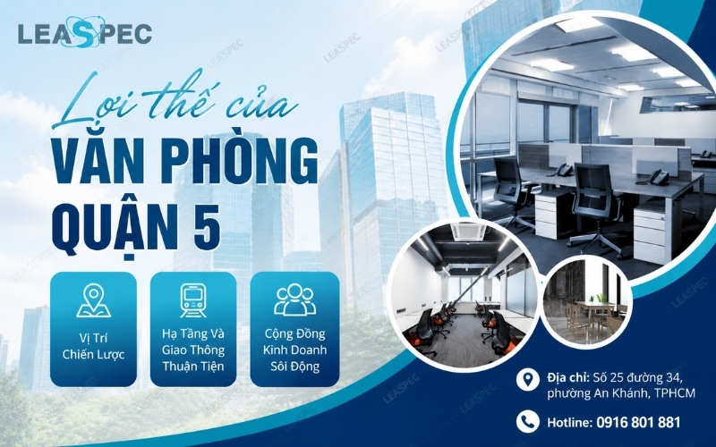 Bật Mí Lợi Thế Văn Phòng Cho Thuê Quận 5 12 văn phòng cho thuê quận 5